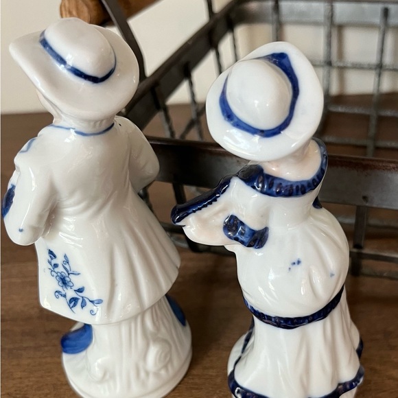 Blue and white set of vintage musicians - Picture 2 of 2